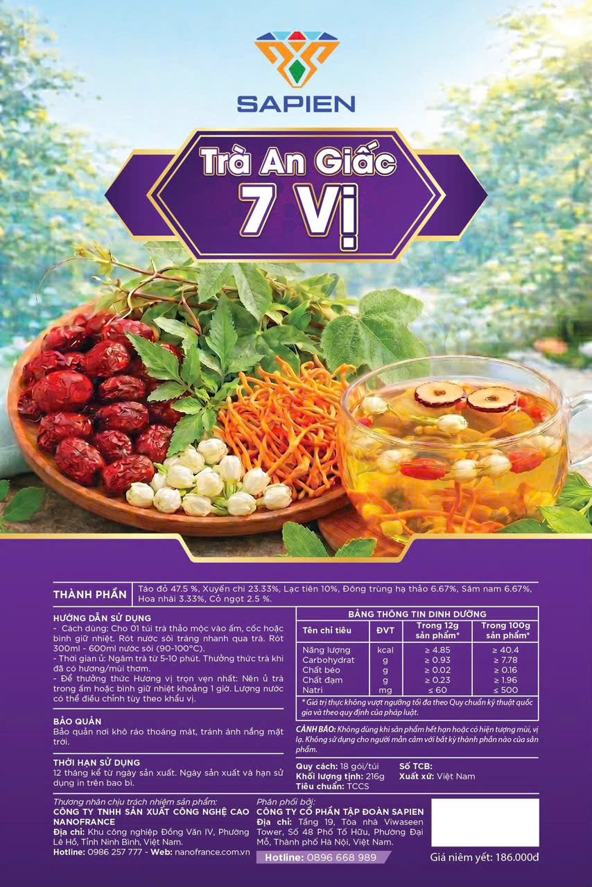 Trà an giấc 7 vị