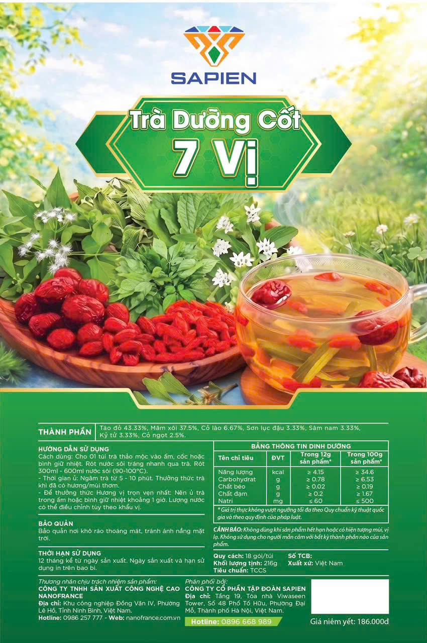 Trà dưỡng cốt 7 vị