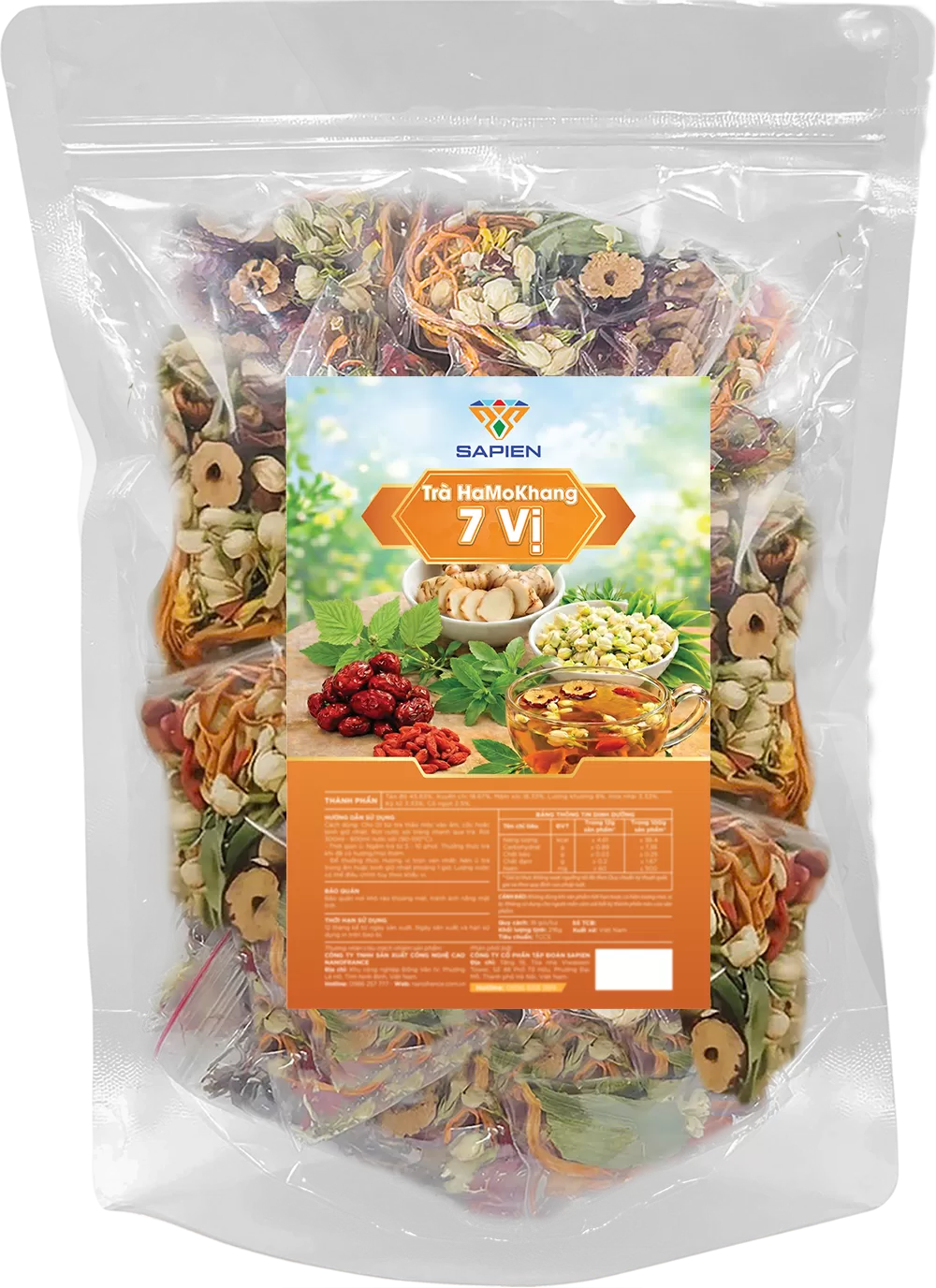 Trà HaMoKhang 7 vị
