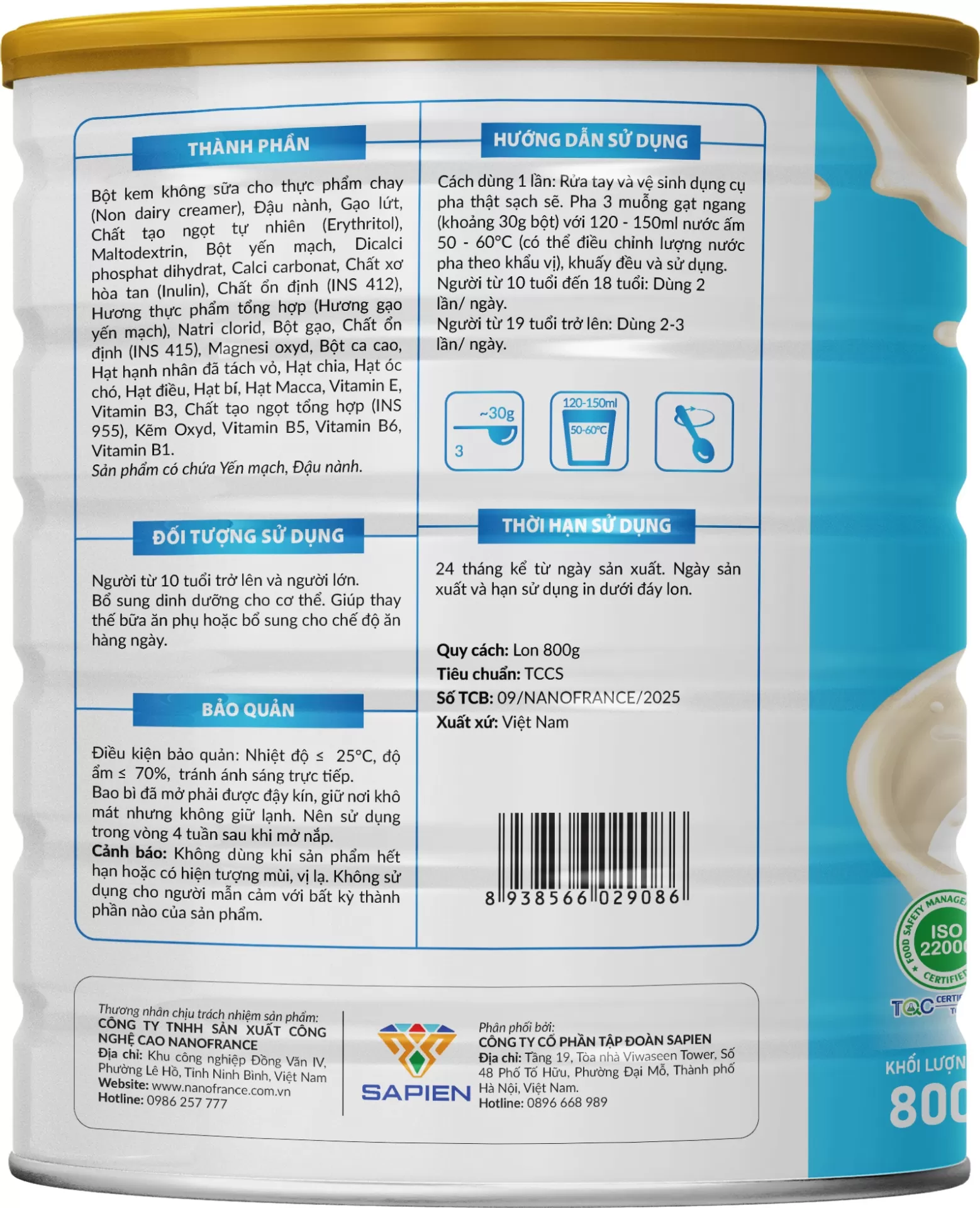 Thực phẩm bổ sung Vegan+ N3